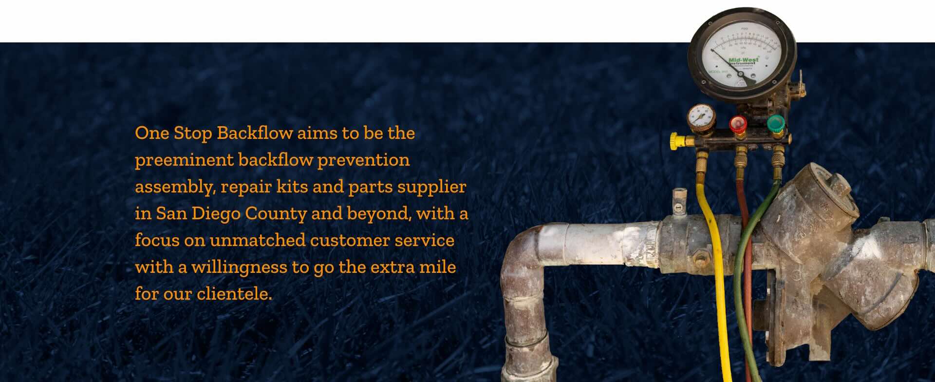 Rusty Pipe backflow systems